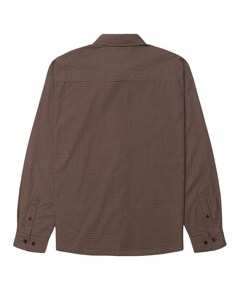 Heren overshirt bruin