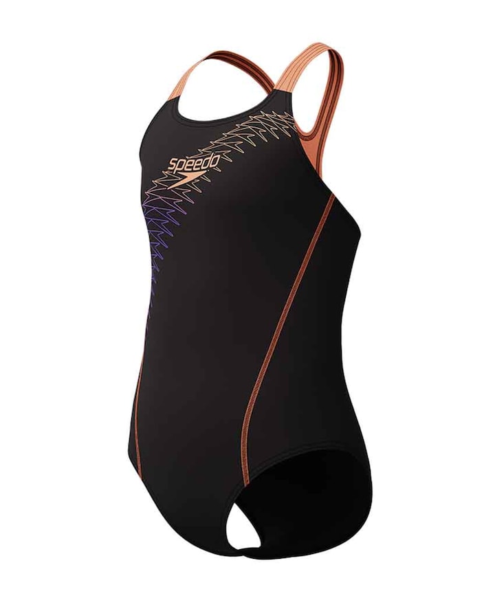 Meisjes badpak zwart