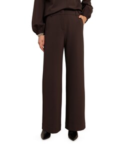 Luz twill dames broek bruin