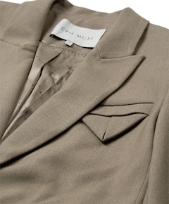 Dames blazer beige