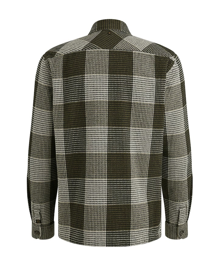 Overshirt lange mouw groen