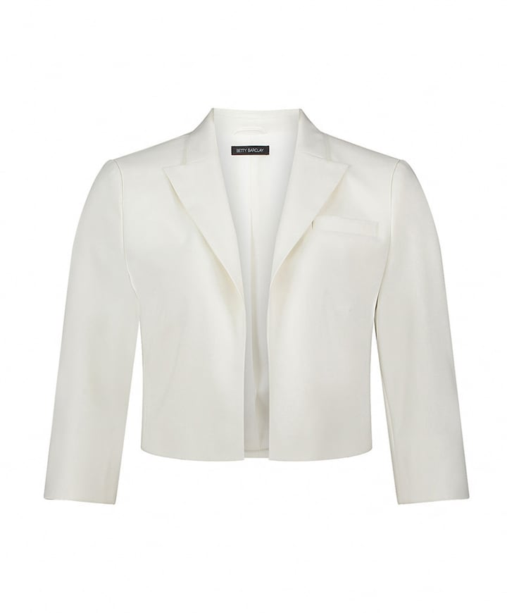 Dames blazer ecru