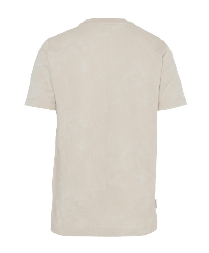 Heren T-shirt beige