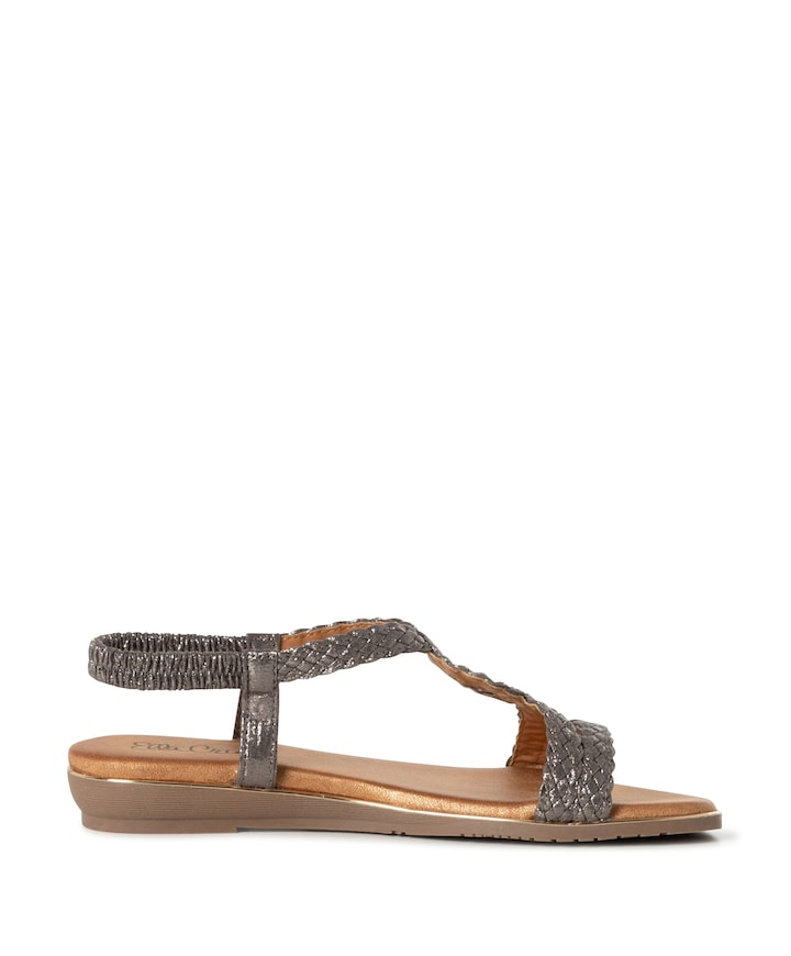 Rhune  dames sandalen grijs