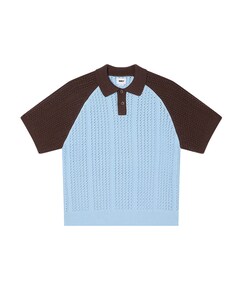 Heren polo blauw