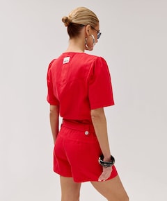 YAEL-JS dames jumpsuit rood