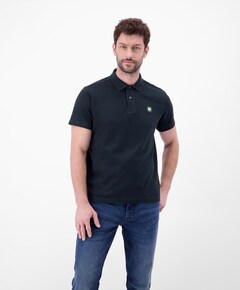 Heren polo blauw