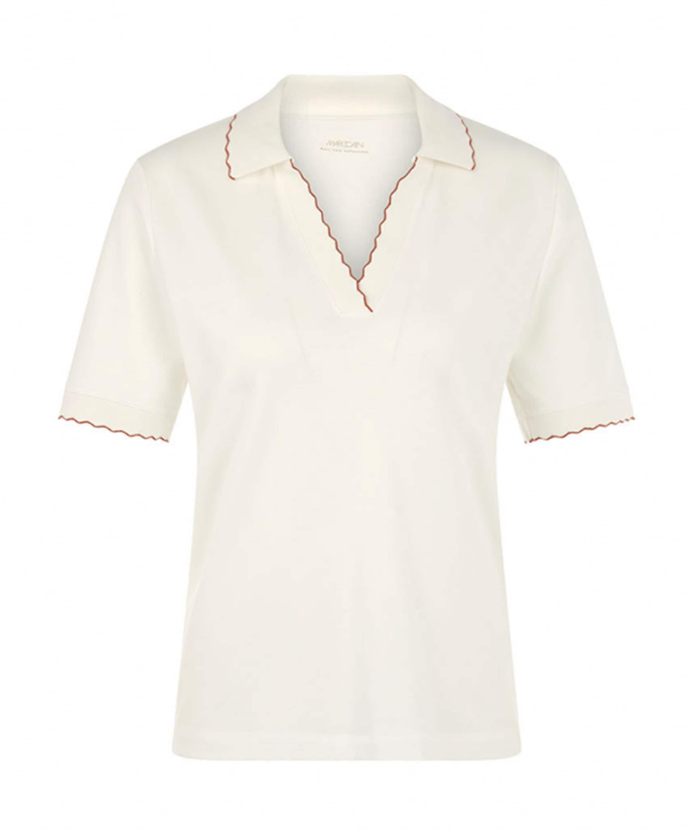 Dames polo ecru