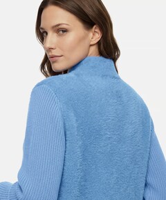 Dames vest blauw