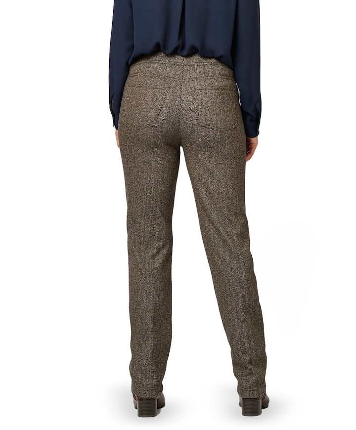 Alice dames broek bruin