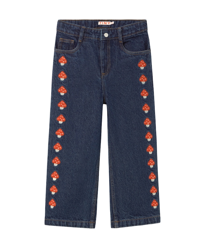 Denin uniseks jeans  blauw