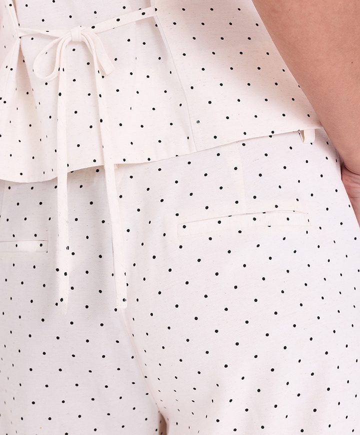 FQANYA dames broek ecru