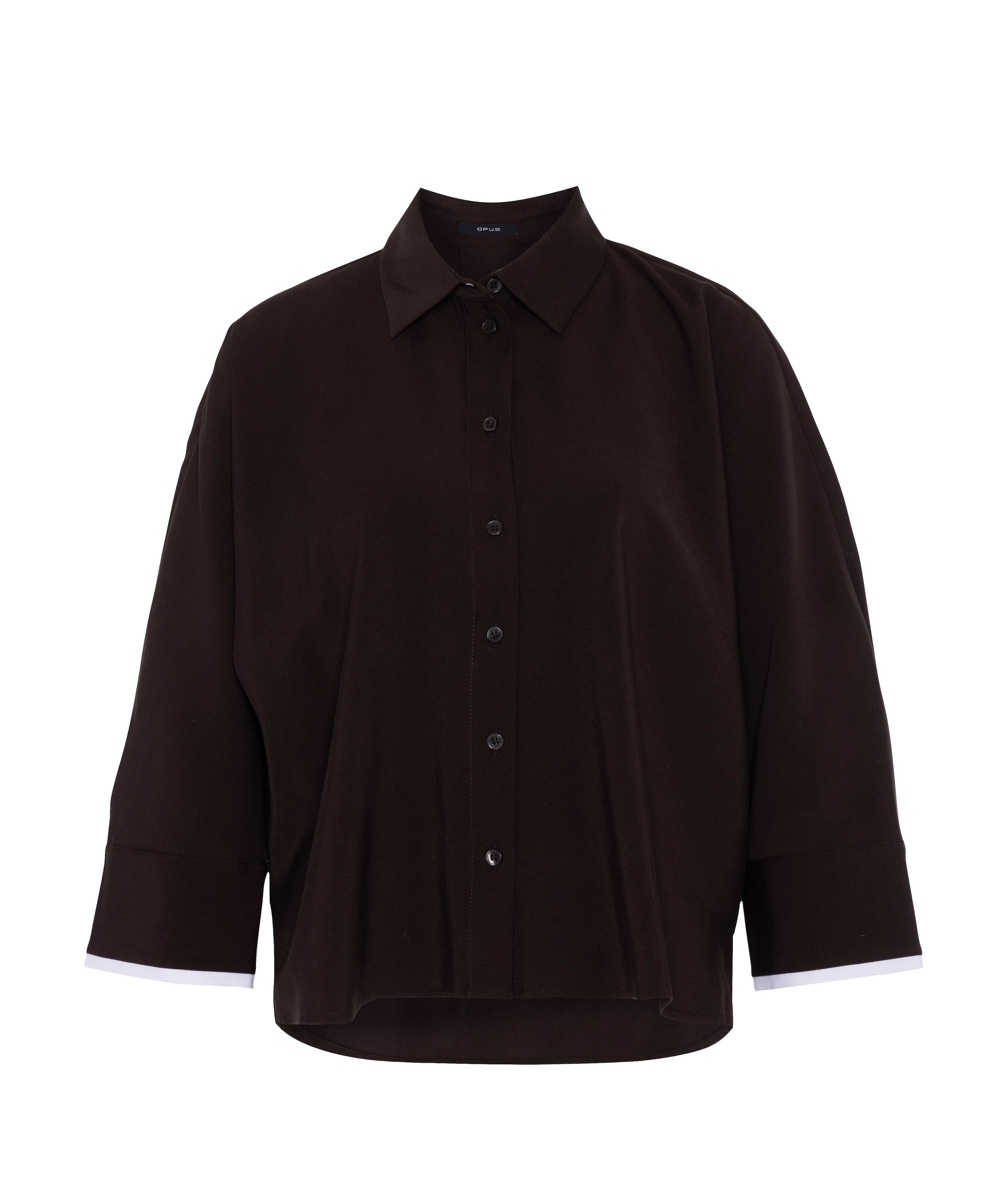 Dames blouse bruin