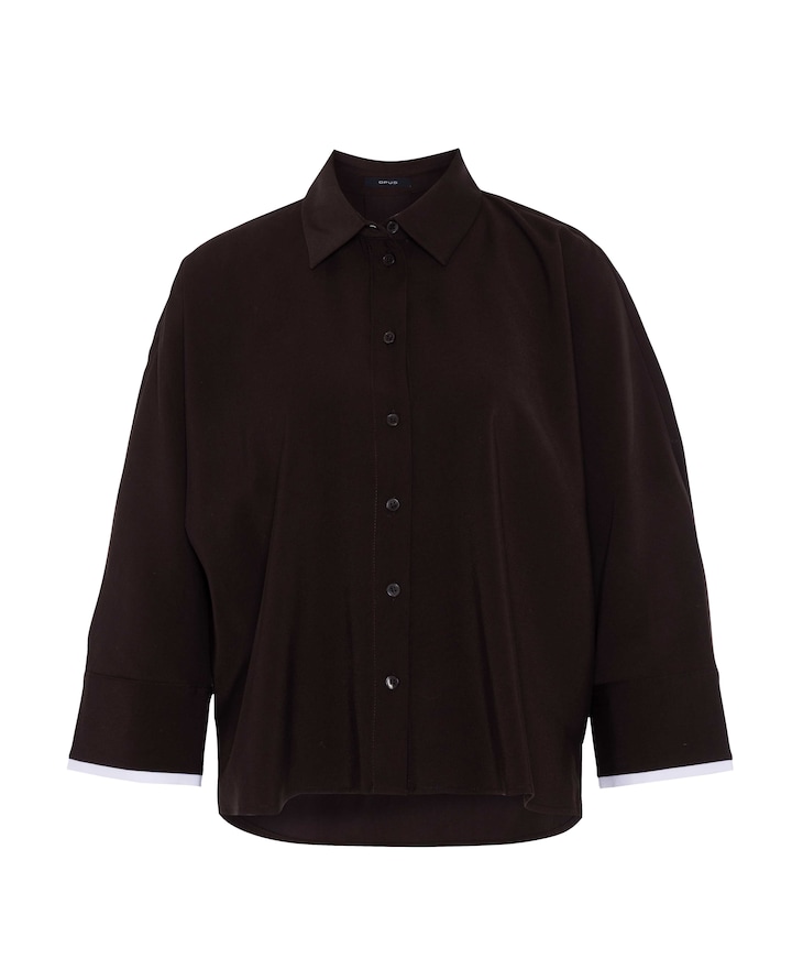 Dames blouse bruin