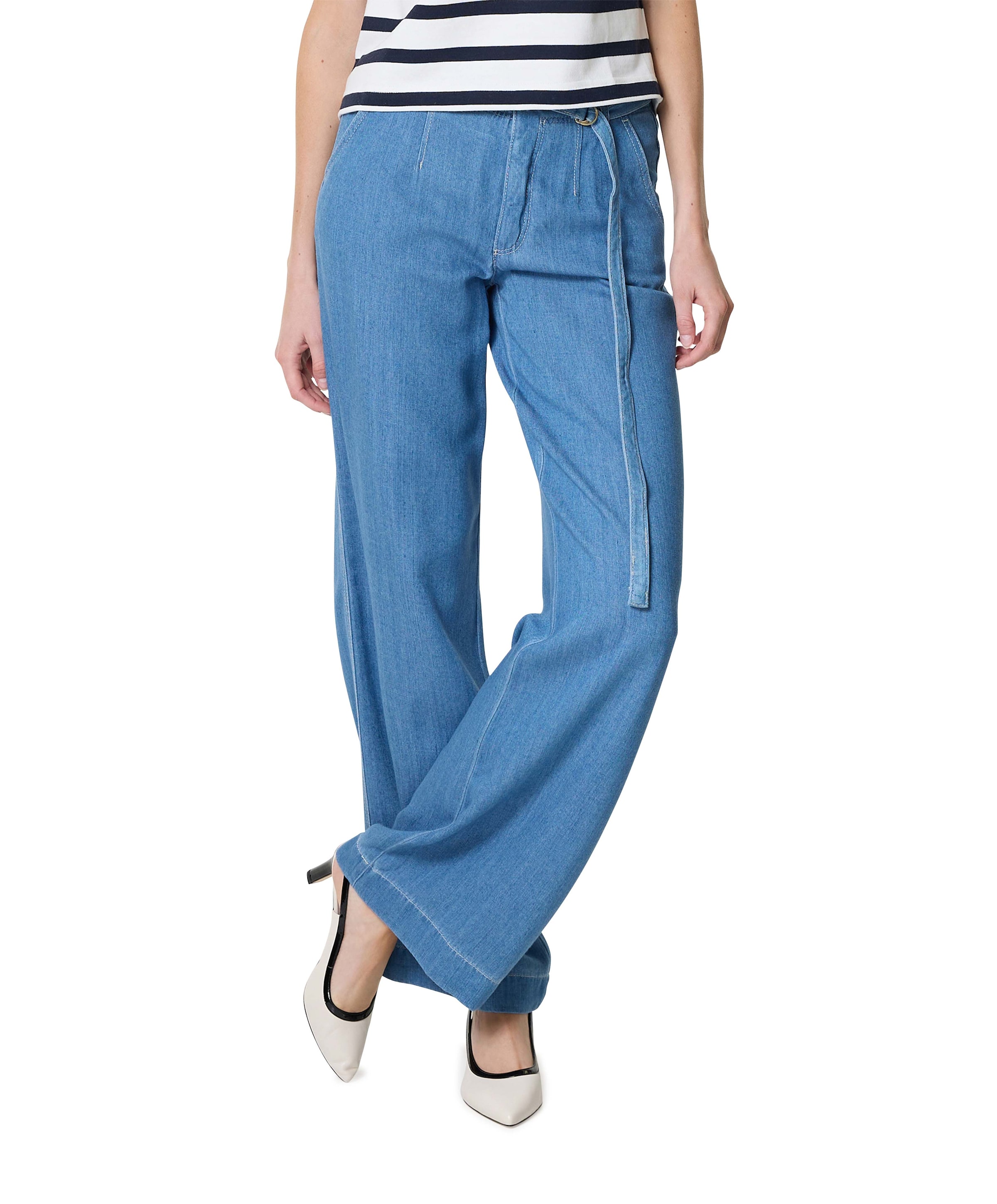 Liv Tailored dames jeans blauw