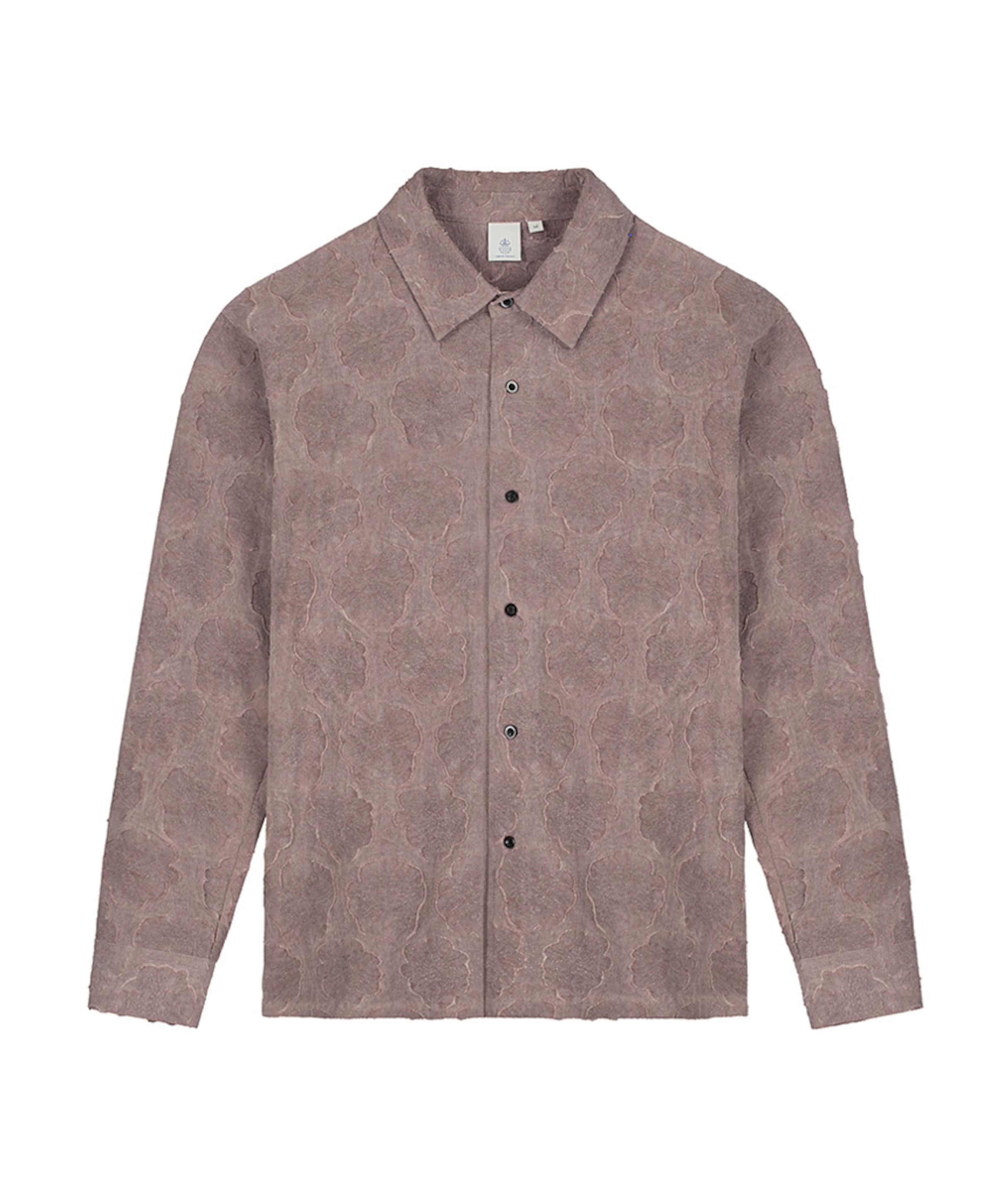 Heren overshirt bordeaux