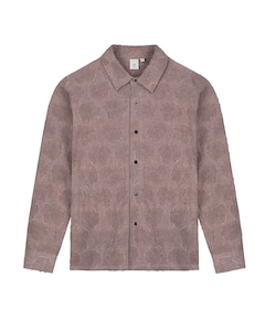 Heren overshirt bordeaux