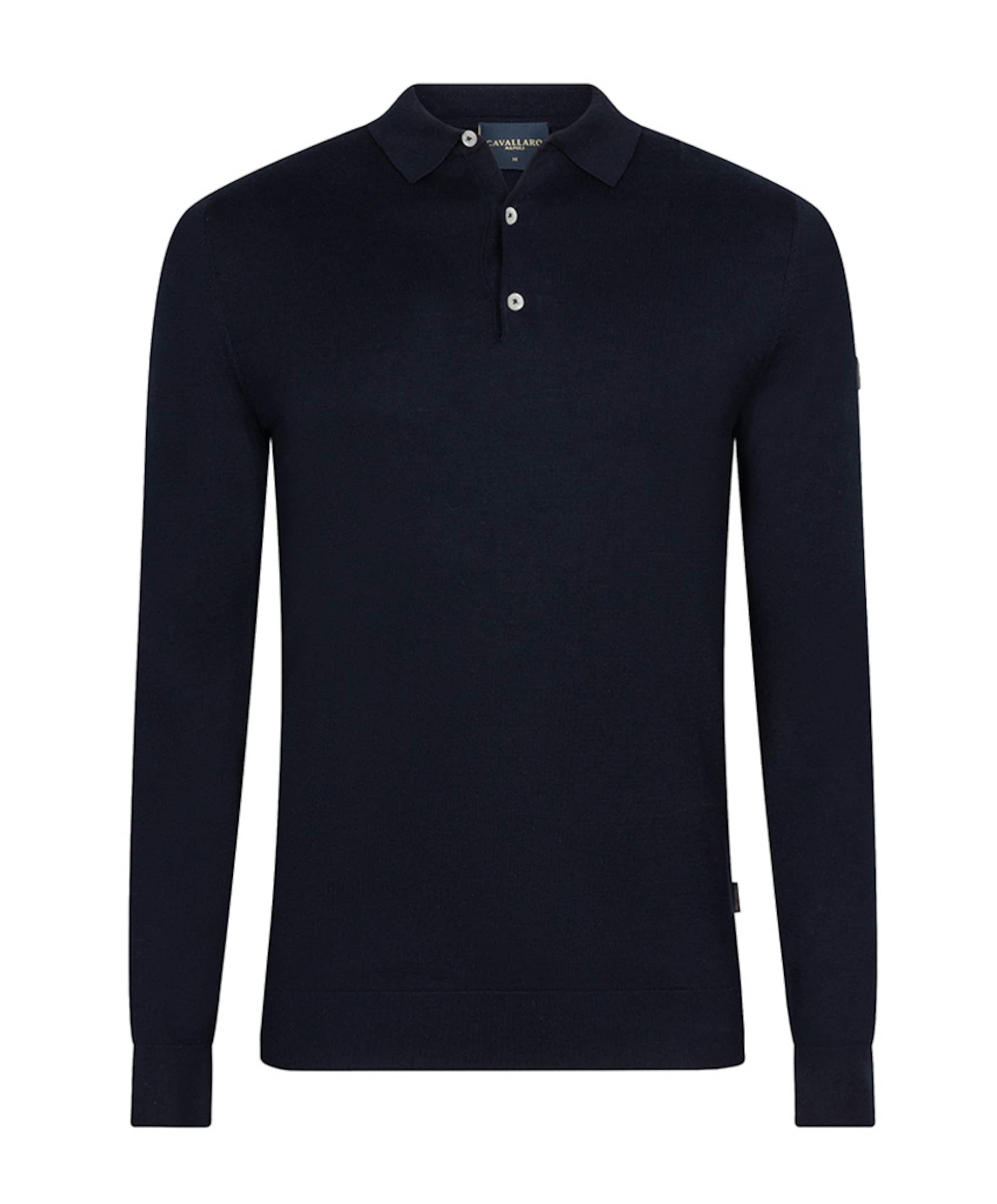 Heren polo blauw
