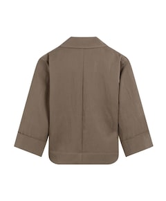 Dames blazer bruin