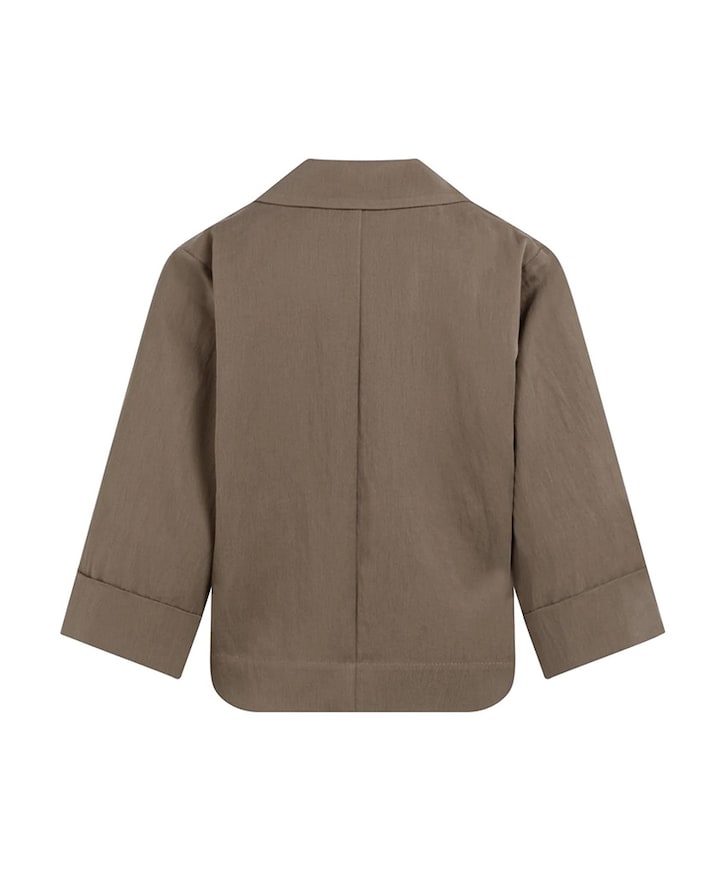 Dames blazer bruin