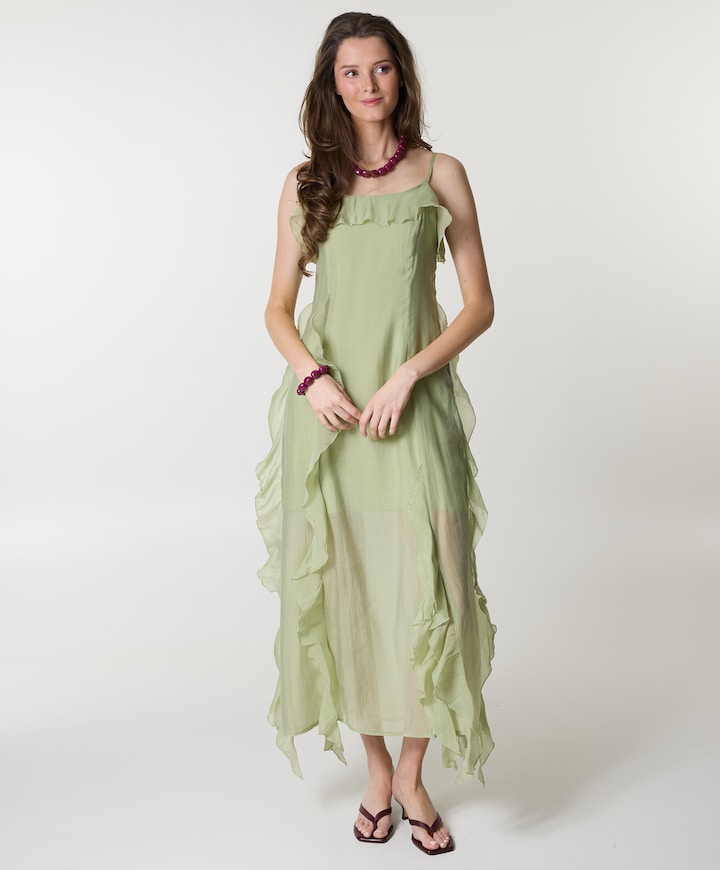 Dames jurk groen