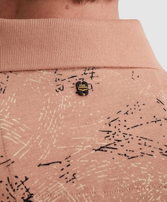 Heren polo roze