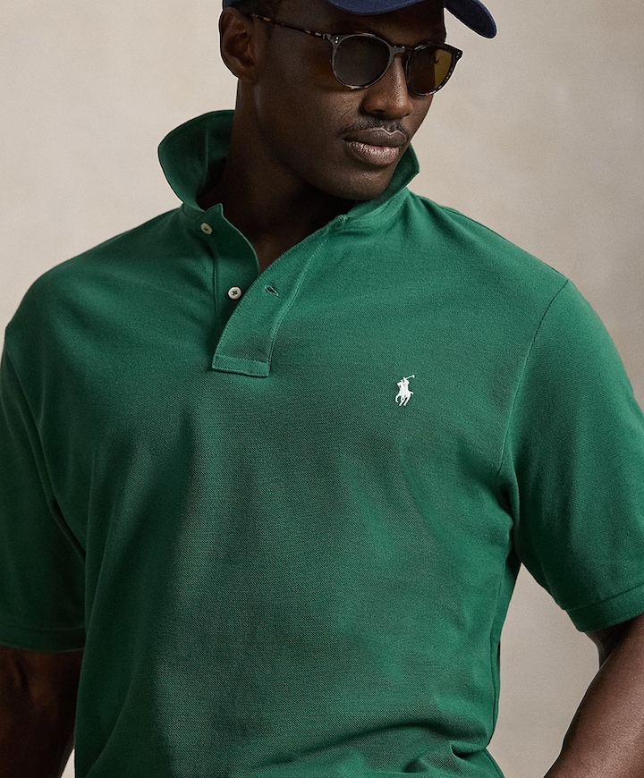 Heren polo groen