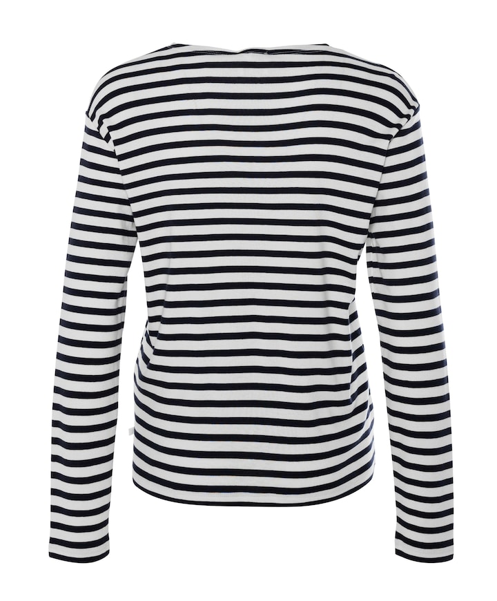 Dames longsleeve blauw