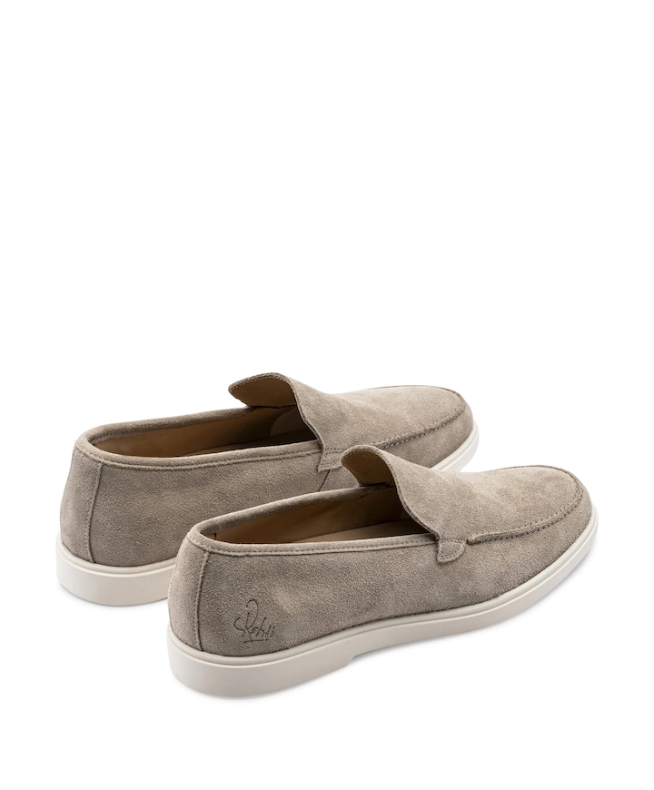 Simon 124 heren moccasins beige