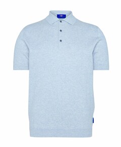 Heren polo blauw