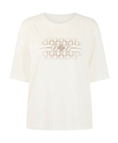 Dames T-shirt ecru