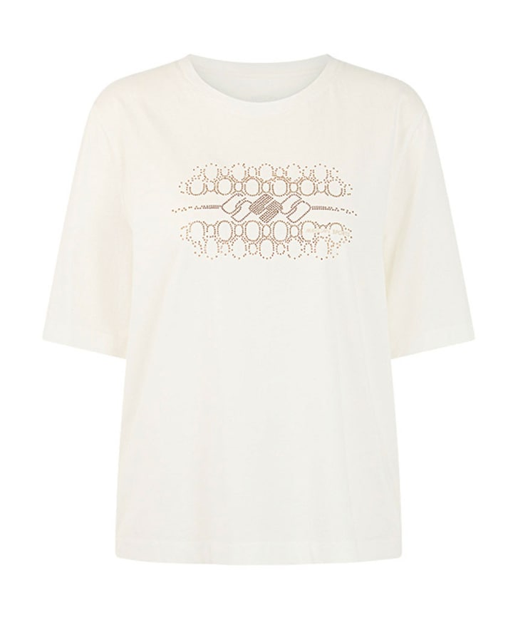 Dames T-shirt ecru
