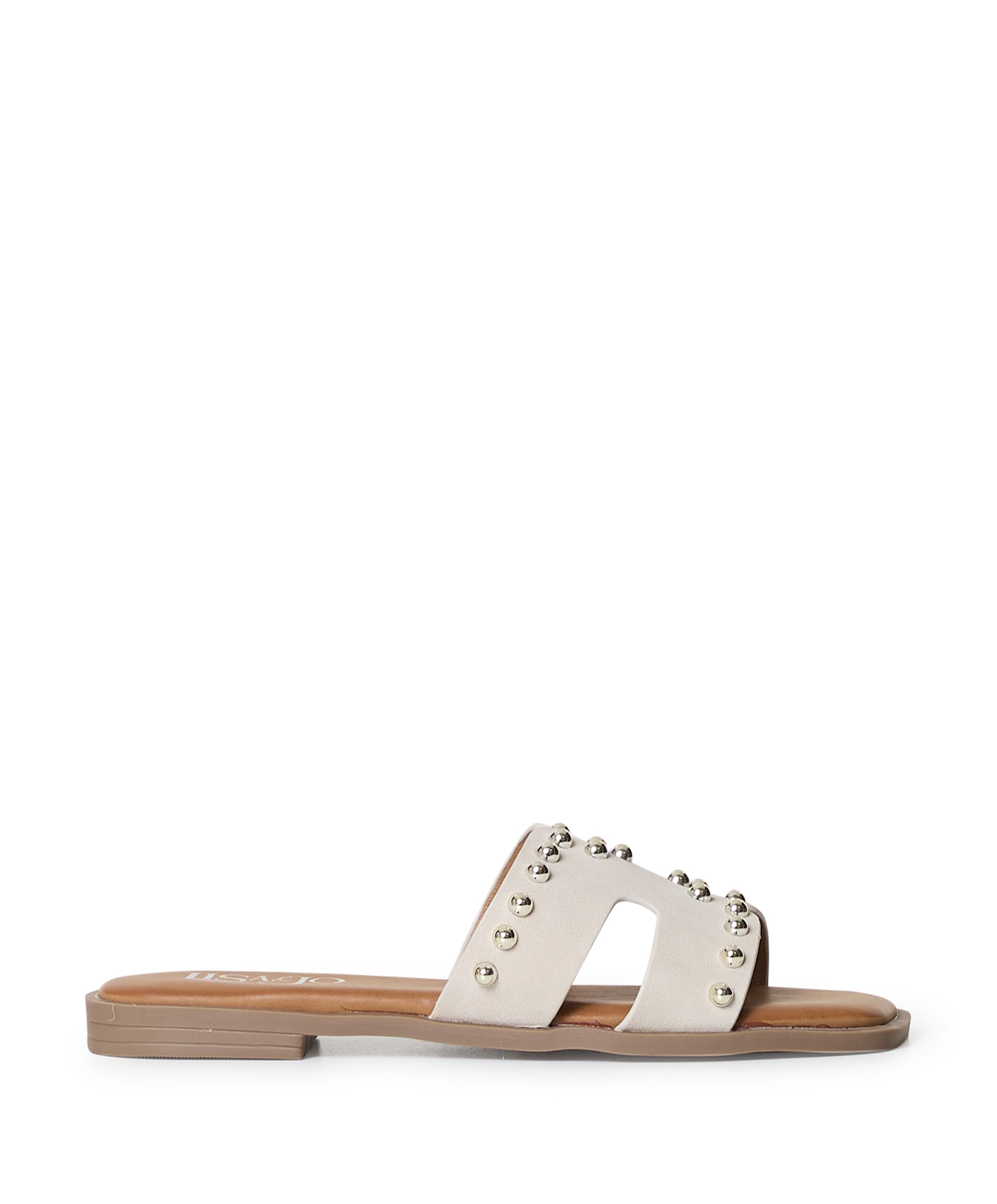 Zakiya dames slippers beige