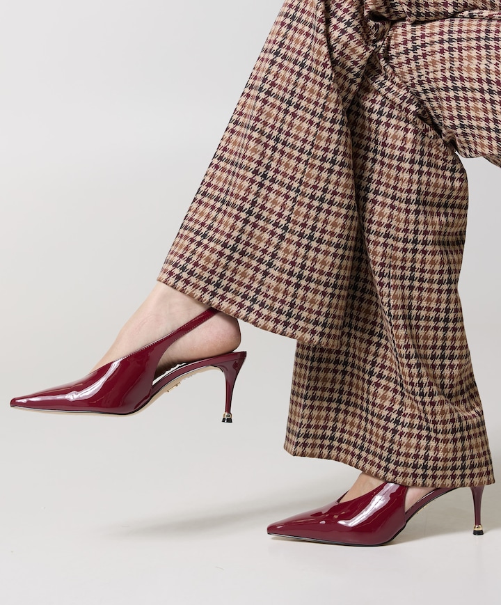 Archway dames slingbacks rood
