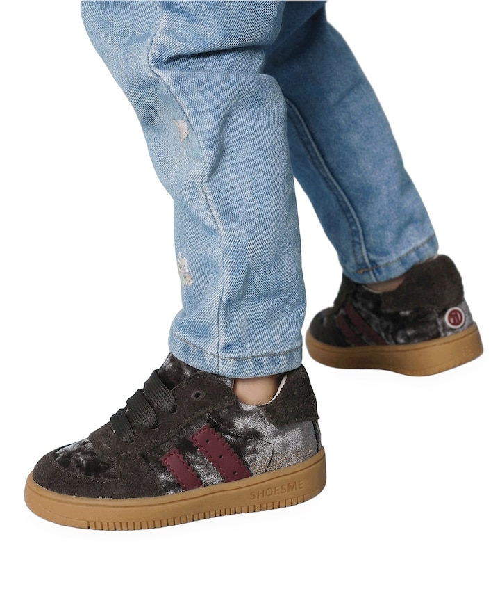 uniseks sneakers  bruin