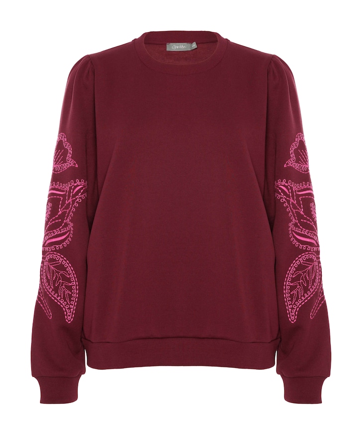 Dames sweater bordeaux