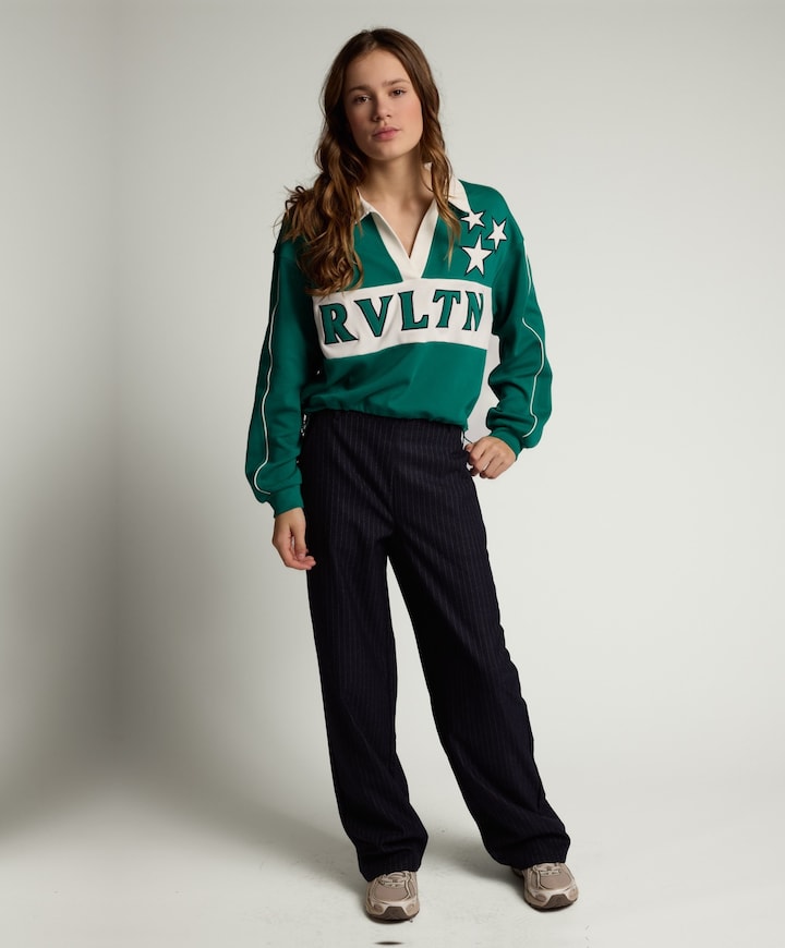 Meisjes trui groen