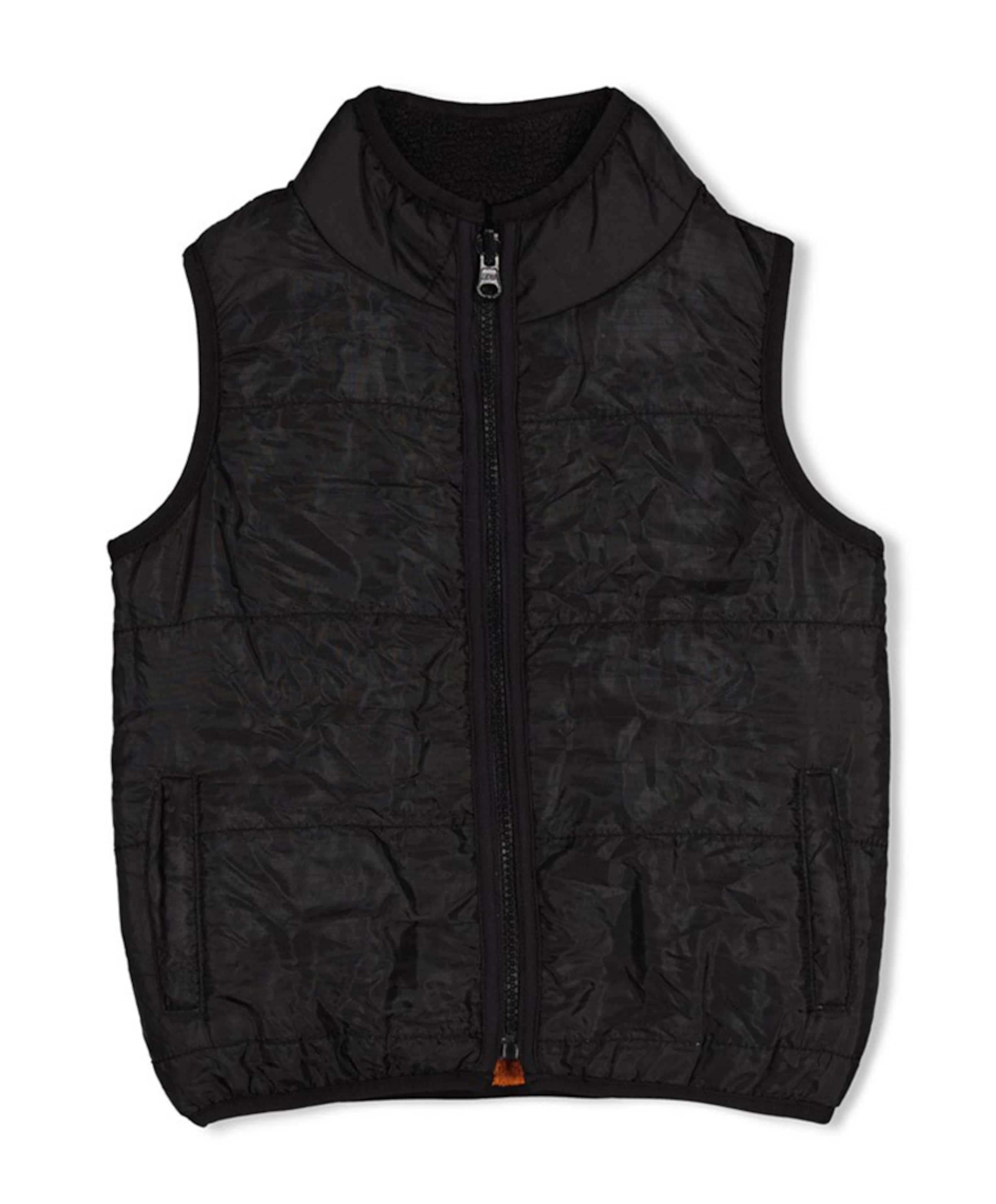 Jongens bodywarmer grijs