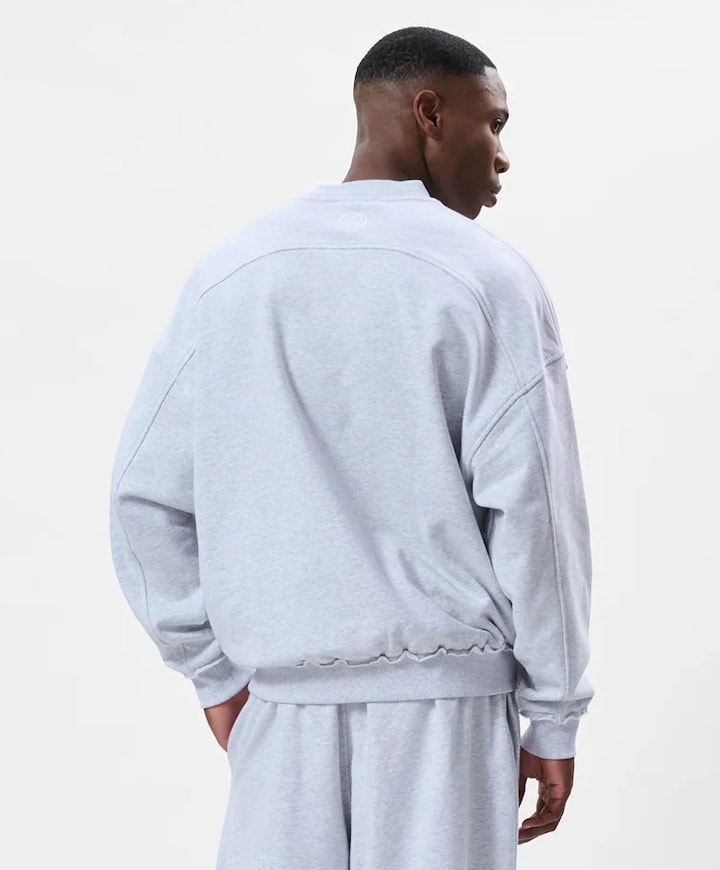 Uniseks sweater grijs