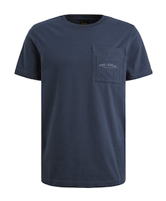 Heren T-shirt blauw