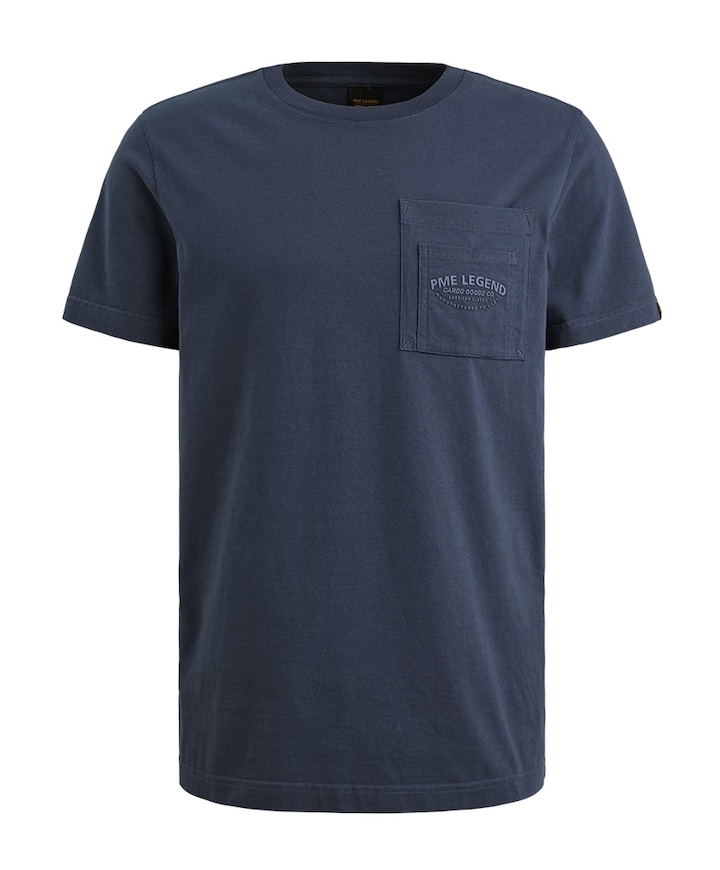 Heren T-shirt blauw