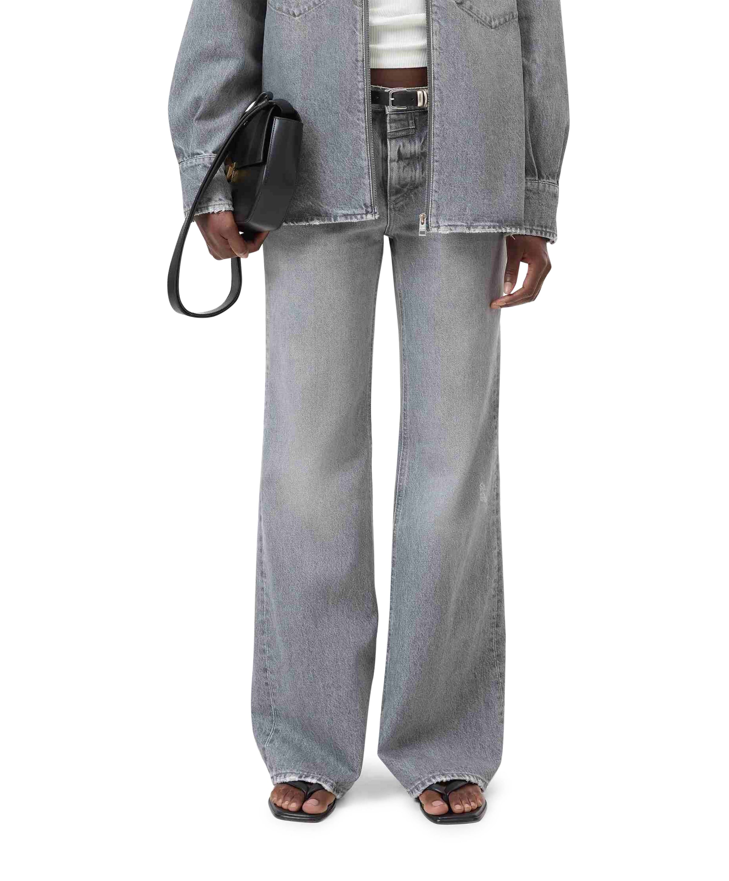 Gillan dames jeans grijs