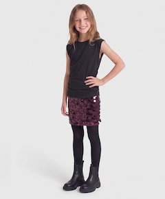 Meisjes rok bordeaux