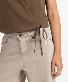 Dames gilet bruin