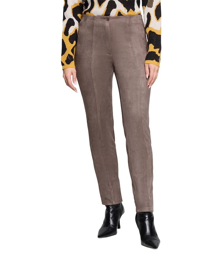 7/8 dames broek bruin