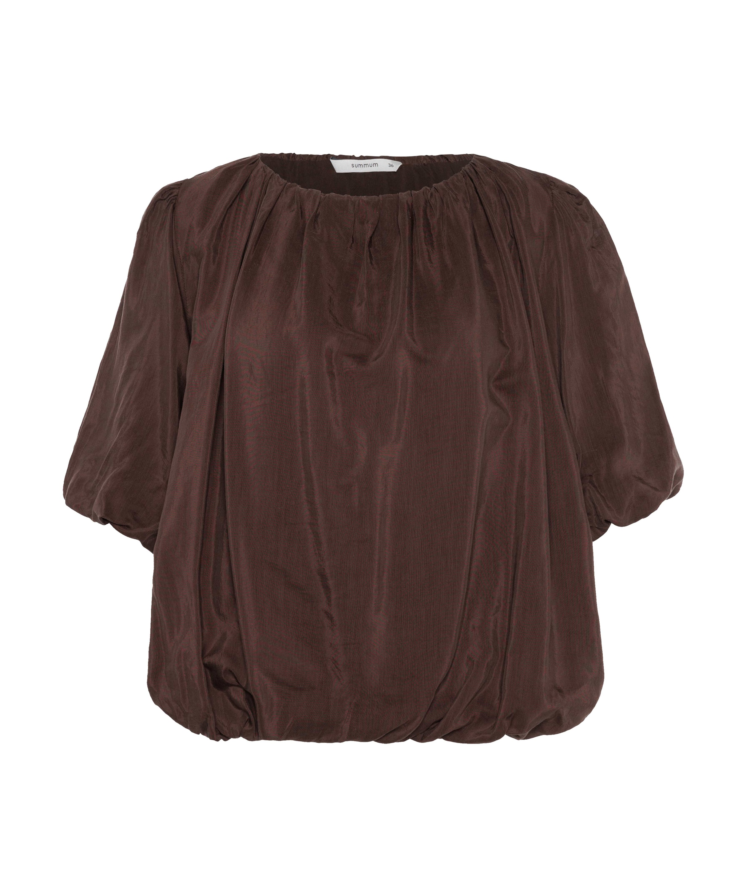 Dames blouse bruin
