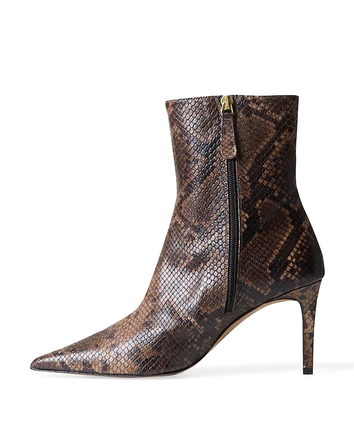 Tamara dames enkellaarzen beige