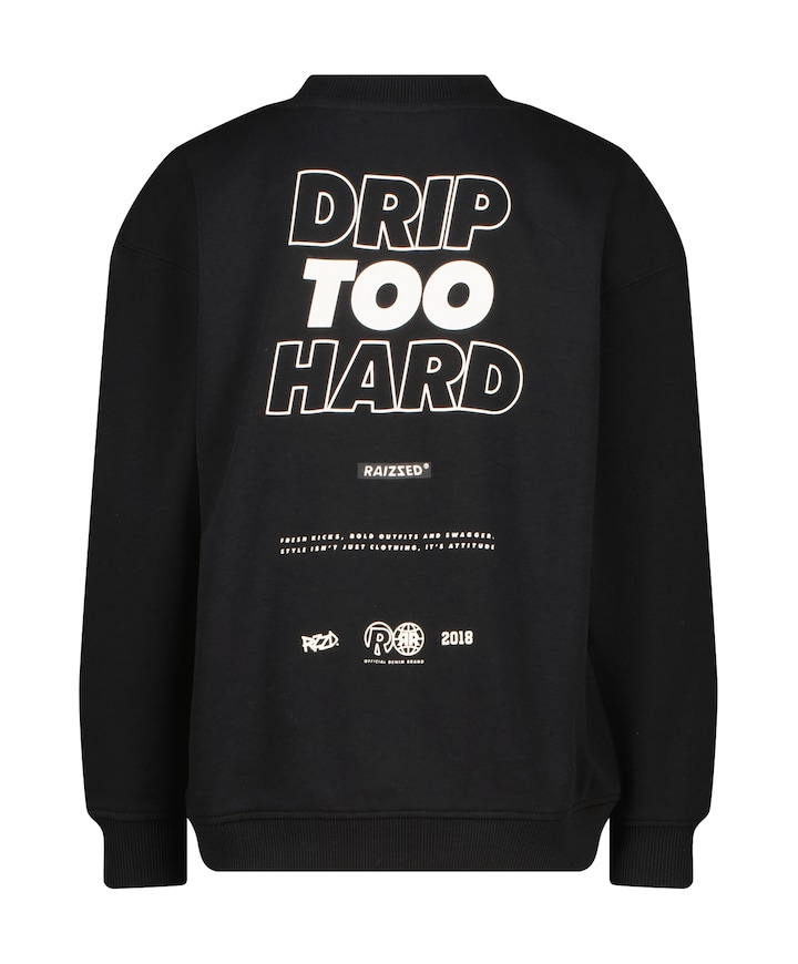 Jongens sweater zwart