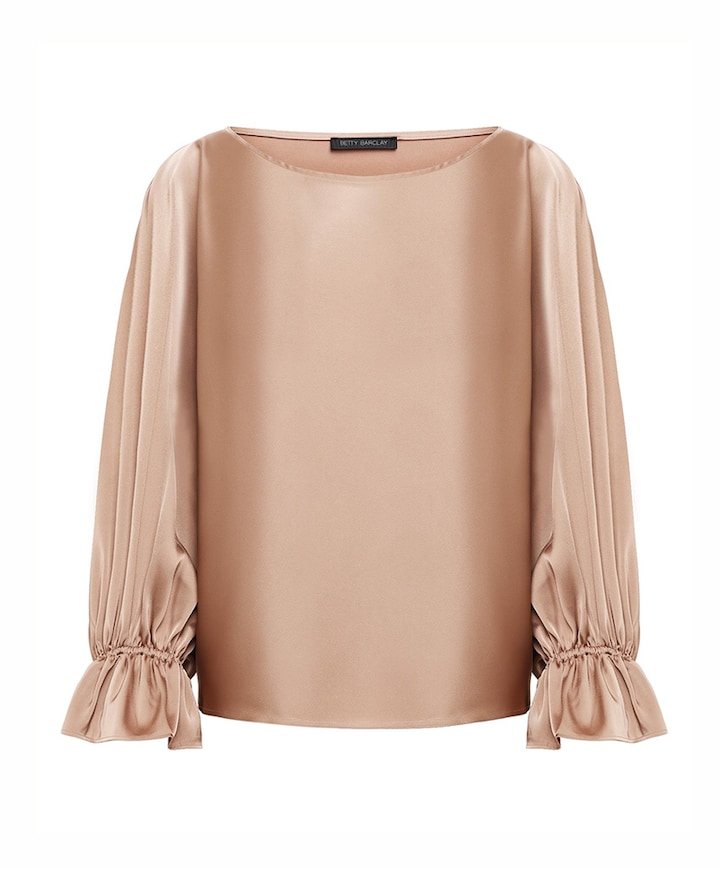 Dames blouse beige