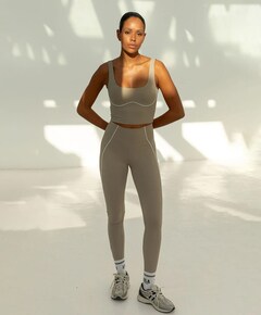 Alma dames tight beige